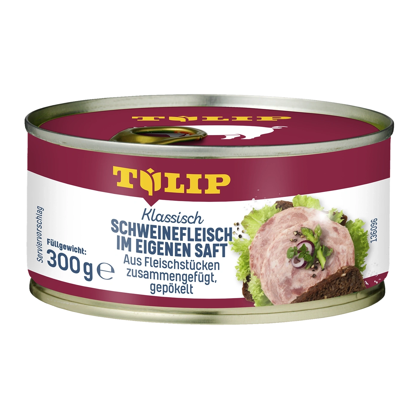 Schweinefleisch im eigenen Saft 300g Ideal für Brot oder als Beilage